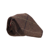 BROWN WOOL TIE