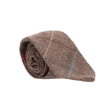 CORBATA LANA MARRON CLARO