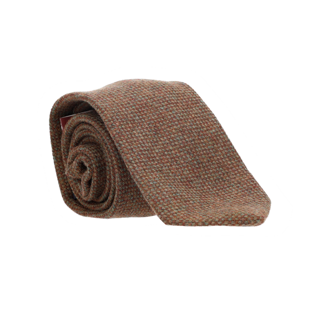 BROWN WOOL TIE