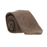 BROWN WOOL TIE