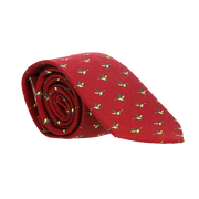RED WOOL TIE GEESE