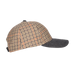 GORRA CUADROS BEIGE