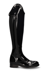 BOTA HÍPICA CREMALLERA CHAROL NEGRO VALVERDE DEL CAMINO