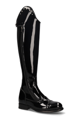 BOTA HÍPICA CREMALLERA CHAROL NEGRO VALVERDE DEL CAMINO