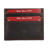 BLUE-BEIGE-GREEN EMBROIDERED CARD HOLDER