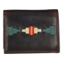 CARTERA BORDADO VERDE-BEIGE B/E