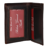 KHAKI GREEN EMBROIDERED WALLET