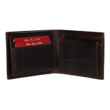 EMBROIDERED COIN WALLET GREEN-BEIGE B/E