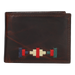 BLUE-BEIGE-GREEN EMBROIDERED COIN WALLET