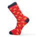 CALCETIN PIZZA ROJO