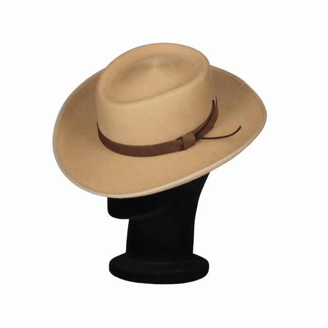 GAMBLER WOOL OTTER RIBBON LEATHER