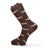 CALCETIN TECKEL MARRON