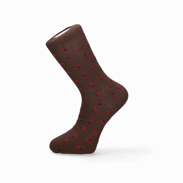 CALCETIN MARIQUITAS MARRON
