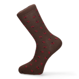 CALCETIN MARIQUITAS MARRON