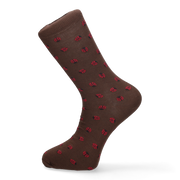 CALCETIN MARIQUITAS MARRON