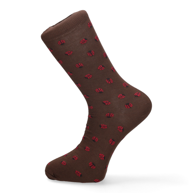 CALCETIN MARIQUITAS MARRON