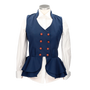 GILET BLEU GALATEA