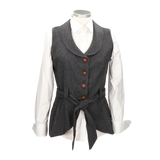 CHALECO PANDORA ESPIGA MARRON