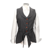 CHALECO PANDORA ESPIGA MARRON