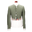 CHAQUETA Y CHALECO FRESCO LANA VERDE