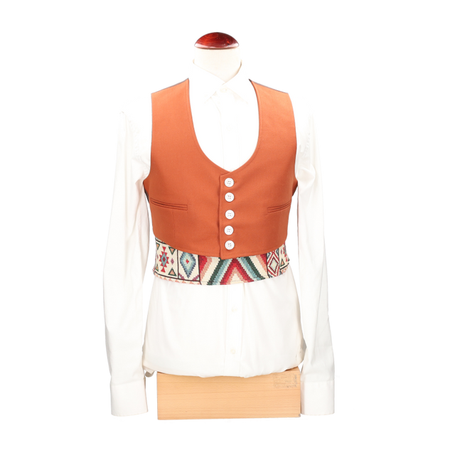 VESTE ET GILET ESTER TOBACCO
