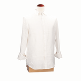 CAMISA BOTON LINO CRUDO