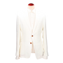 WHITE LINEN BLAZER