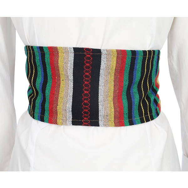 FAJIN ALPUJARREÑO RAYAS VERDE-ROJA