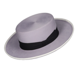 SOMBRERO SEVILLANO GRIS PERLA