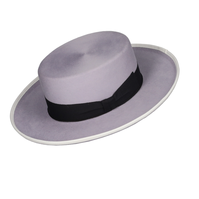 SOMBRERO SEVILLANO GRIS PERLA
