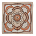 PAÑUELO BEIGE AROS ENTRELAZADOS