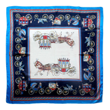 PAÑUELO AZUL CARRUAJES