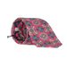 CRAVATE À GRANDS MOTIFS FUCHSIA