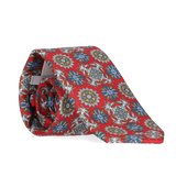 CORBATA DETALLES GRANDES ROJO