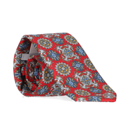 CORBATA DETALLES GRANDES ROJO