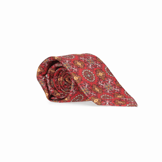 CORBATA DETALLES GRANDES CORAL