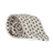 CRAVATE BEIGE À POIS MARINE