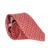 CRAVATE CERCLE FLEUR CORAIL