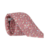PINK FLORAL TIE