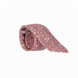 PINK FLORAL TIE