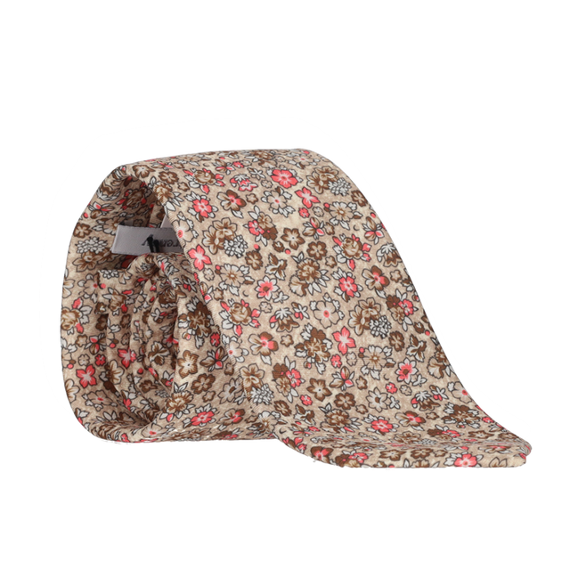 CORBATA FLORES BEIGE