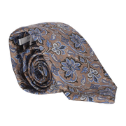 BEIGE FLORAL TIE