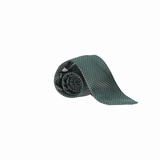 CORBATA VERDE LUNAR BLANCO