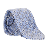 CORBATA CELESTE ADORNO CÍRCULO
