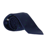 CORBATA MARINO FLOR LIS VERDE