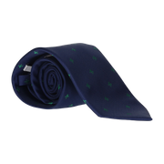 CORBATA MARINO FLOR LIS VERDE