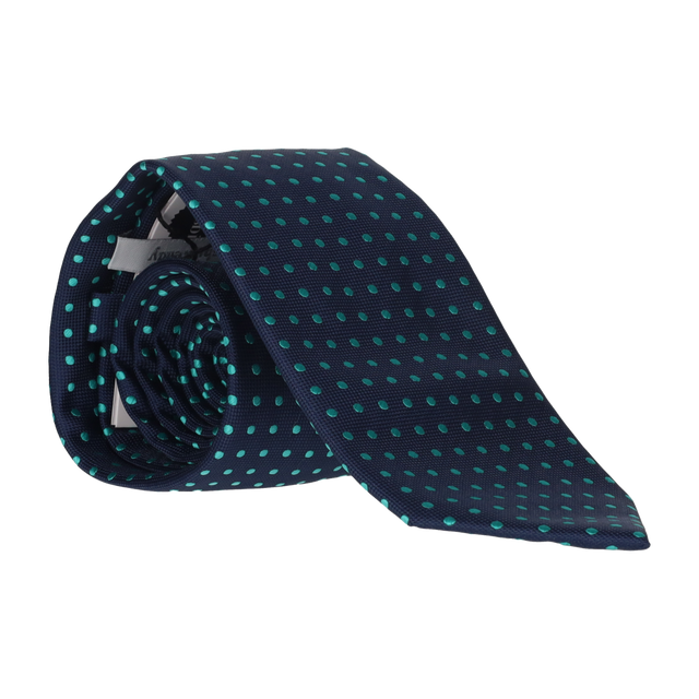 CORBATA MARINO LUNAR VERDE
