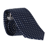 CORBATA MARINO LUNAR BLANCO