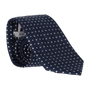 CORBATA MARINO LUNAR BLANCO