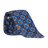 CRAVATE BLEUE AD. MARRON